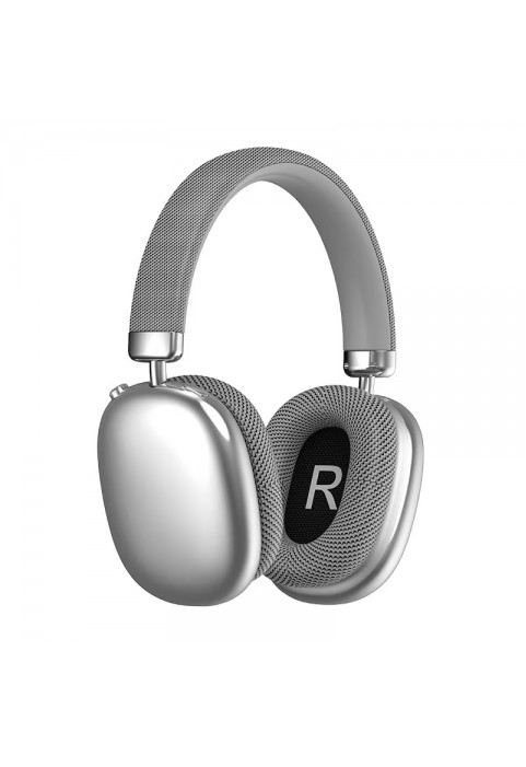 Comfort Fit Wireless Headphones – Silver
