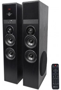 FS2-B11-Black Home Theater system tower speaker 8" Sub/ Bluetooth /USB