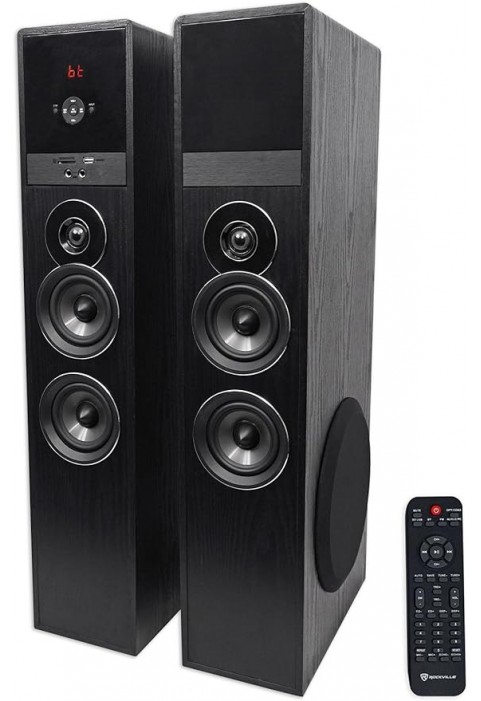 FS2-B11-Black Home Theater system tower speaker 8" Sub/ Bluetooth /USB