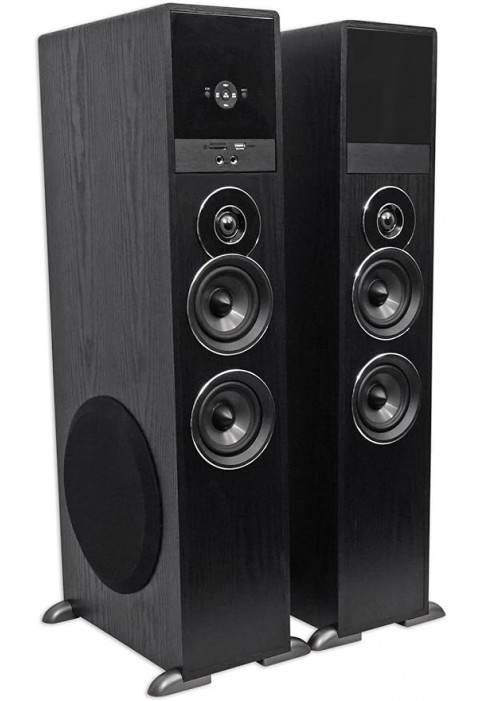 FS2-B11-Black Home Theater system tower speaker 8" Sub/ Bluetooth /USB