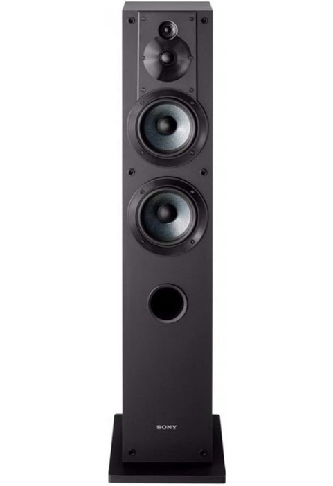 FS2-B14-3-way 4-drive floor speaker (single, black)