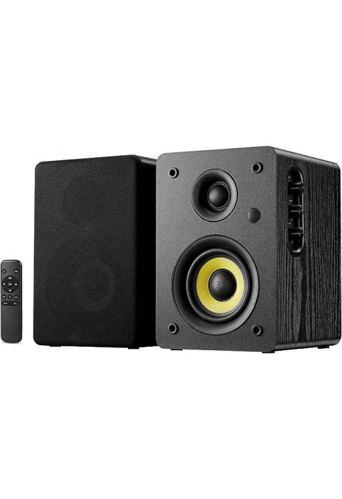 BS15-black-Dual mode bookshelf speakers, 4-inch studio monitor and hi-fi mode