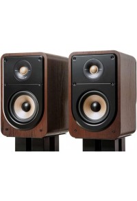 BS22-High resolution Audio Certified Bookshelf speakers (1 pair, contemporary walnut)