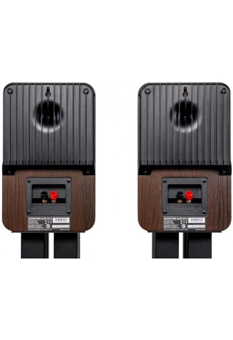 BS22-High resolution Audio Certified Bookshelf speakers (1 pair, contemporary walnut)