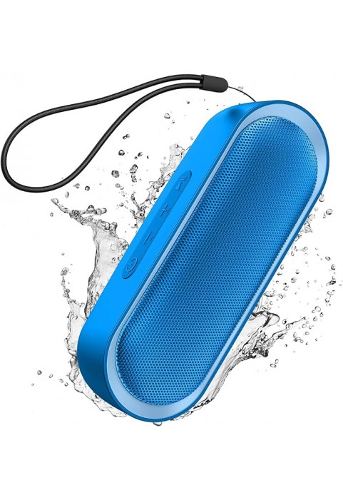 PAS754-Waterproof portable speaker Stereo (blue)