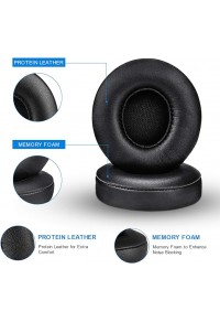 EPA323-Universal Memory Foam Replacement Ear Pads - (Black)-Single shot not shipped