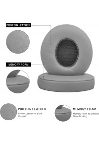 EPA324-Universal Memory Foam Replacement Ear Pads - (Grey)-Single shot not shipped