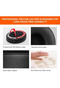 EPA327- Noise Isolating Comfort Memory Foam Replacement Ear Pads (Black)-Single shot not shipped