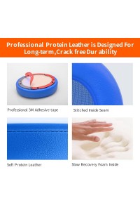 EPA328- Noise Isolating Comfort Memory Foam Replacement Ear Pads (Blue)-Single shot not shipped
