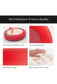 EPA329- Noise Isolating Comfort Memory Foam Replacement Ear Pads (Red)-Single shot not shipped
