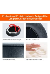 EPA330- Noise Isolating Comfort Memory Foam Replacement Ear Pads (Titanium)-Single shot not shipped